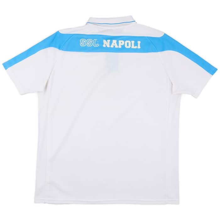 2013-14 Napoli Macron Polo Shirt - 5/10 - (XXL)
