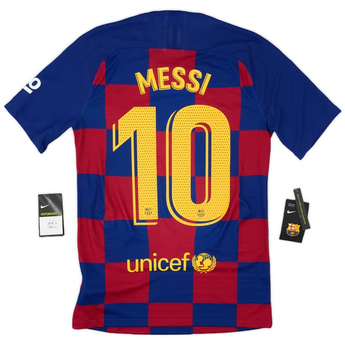 2019-20 Barcelona Authentic Home Shirt Messi #10 (S)
