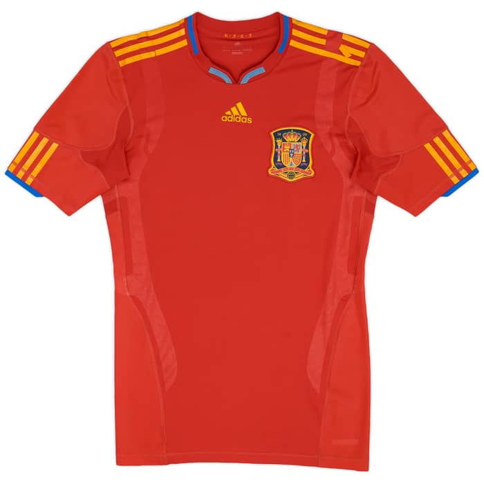 2009-10 Spain Player Issue Techfit Home Shirt - 5/10 - (L)