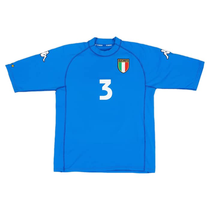 2000-01 Italy Home Shirt Maldini #3