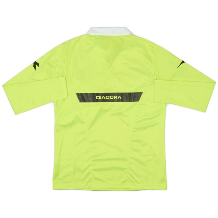 2011-12 Italy Diadora Centenary Referee L/S Shirt - 8/10 - (M)