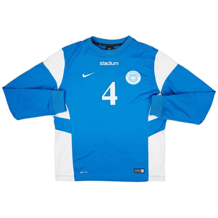 2014-15 FK Roskilde Player Issue Nike Sweat Top #4 - 6/10 - (XL.Boys)