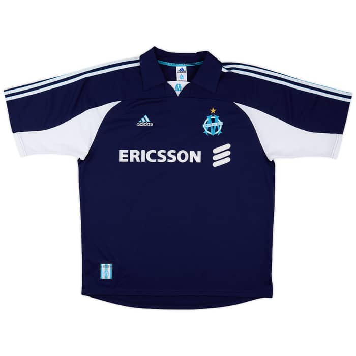 1999-00 Olympique Marseille Away Shirt Pires #7 - 8/10 - (XL)