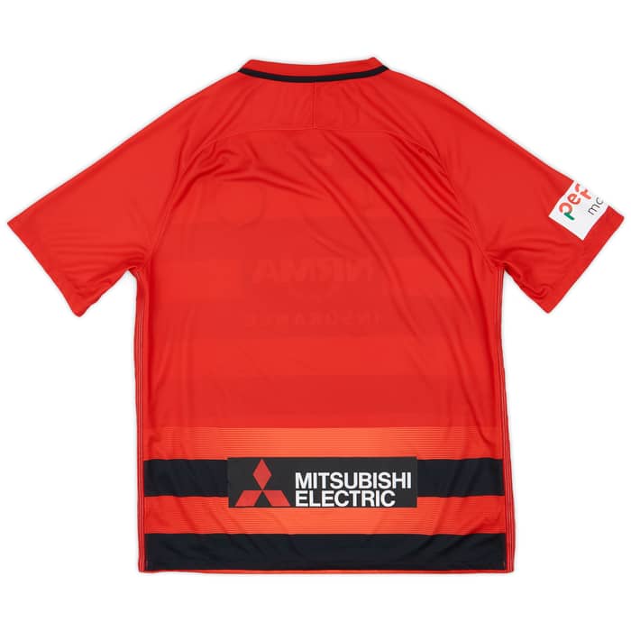 2016-17 Western Sydney Wanderers Home Shirt - 8/10 - (XL)