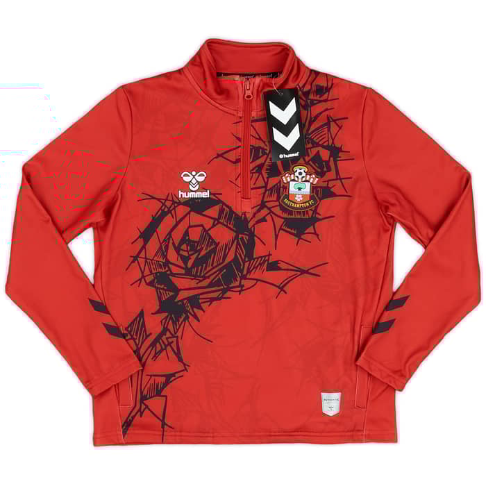 2023-24 Southampton Hummel Pre-Match 1/4 Zip Top (KIDS)
