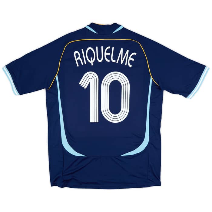 2006 Argentina adidas Reissue Away Shirt Riquelme #10