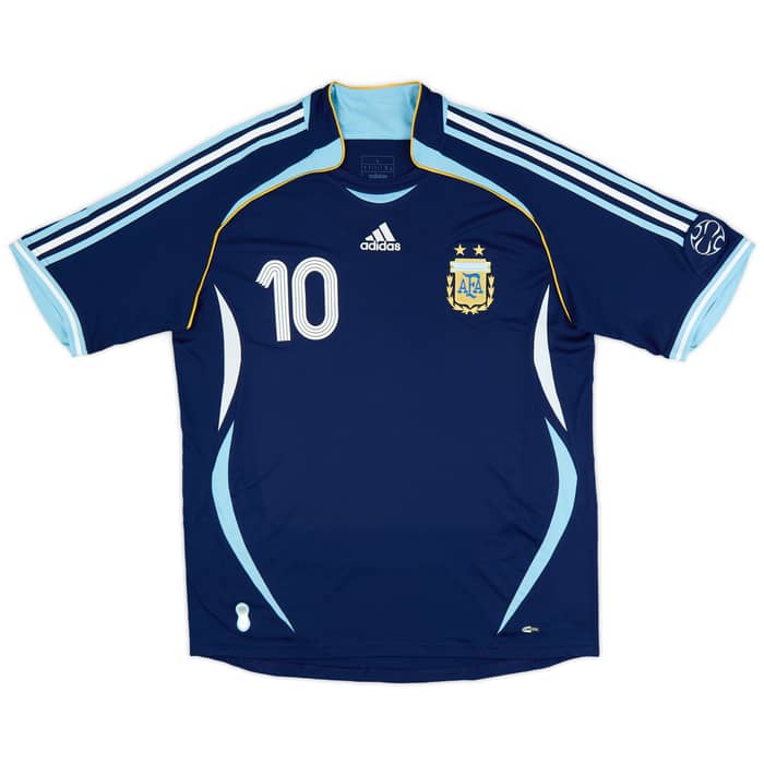 2006 Argentina adidas Reissue Away Shirt Riquelme #10