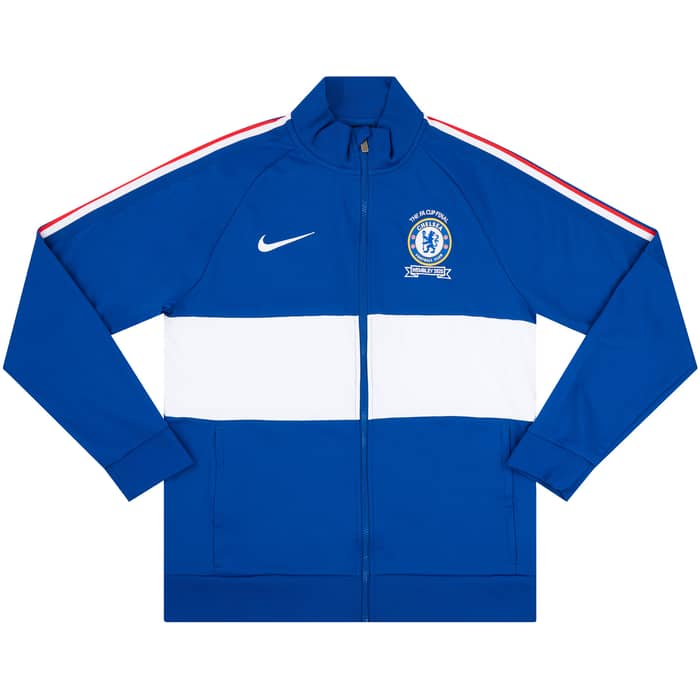 2019-20 Chelsea Player Issue Stadium Jacket 'Final Wembley 2020'
