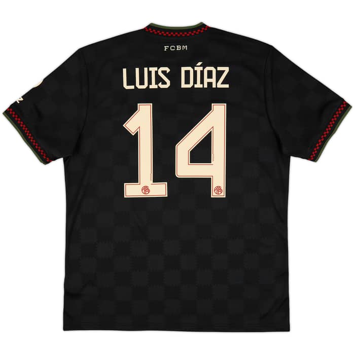 2025-26 Bayern Munich Third Shirt Luis Diaz #14