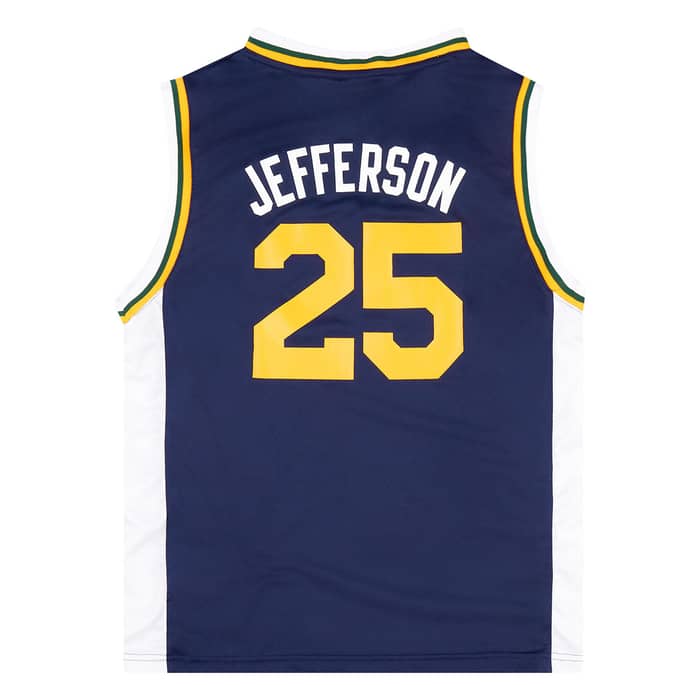 2010-13 Utah Jazz Jefferson #25 adidas Jersey (Away) Y