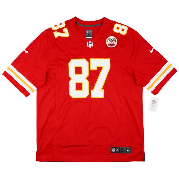 2013-24 Kansas City Chiefs Kelce #87 Nike Game Home Jersey (XL)