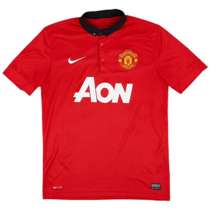 2013-14 Manchester United Home Shirt Chicharito #14