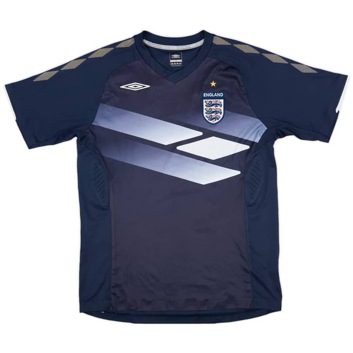 2006-07 England Umbro Training Shirt - 8/10 - (M)
