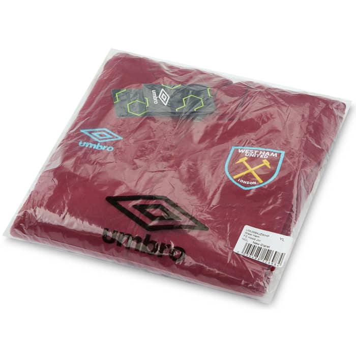 2021-22 West Ham Umbro Hooded Jacket - NEW - (KIDS)
