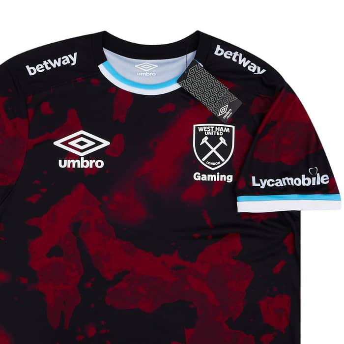 2021-22 West Ham Umbro eSports Shirt - NEW