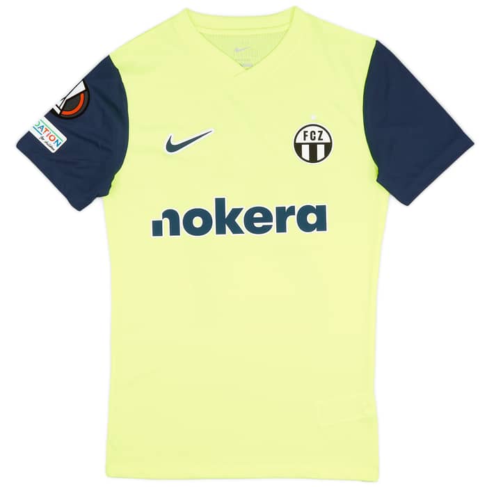 2022-23 FC Zurich Match Issue Europa League Away Shirt Hodza #27