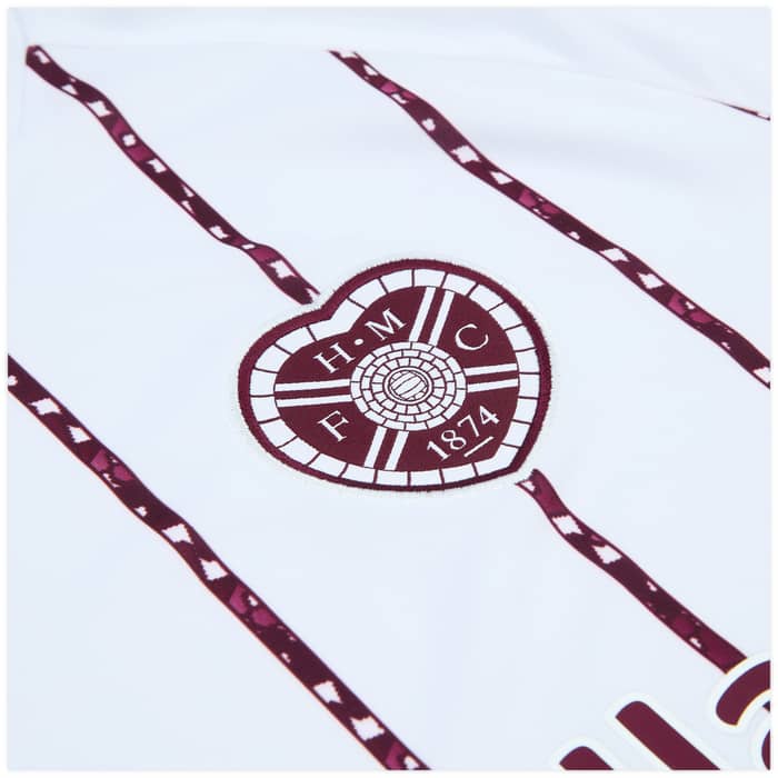 2025-26 Hearts Away Shirt