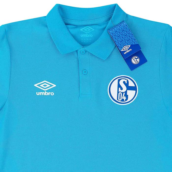 2020-21 Schalke Umbro Travel Polo