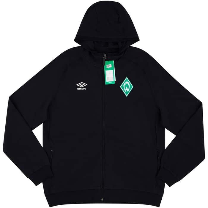 2020-21 Werder Bremen Umbro Travel Hooded Jacket (XL)