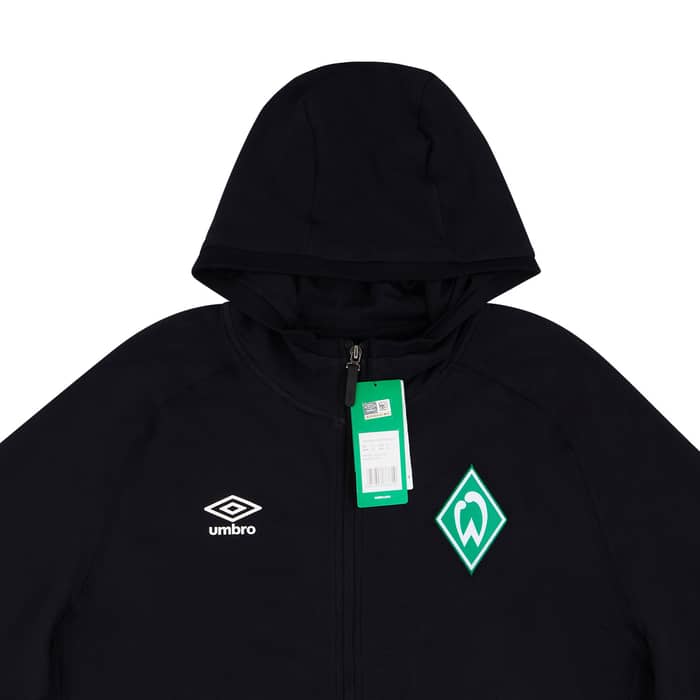 2020-21 Werder Bremen Umbro Travel Hooded Jacket (XL)