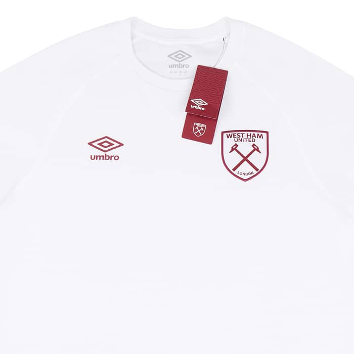2021-22 West Ham Umbro Travel Tee - NEW