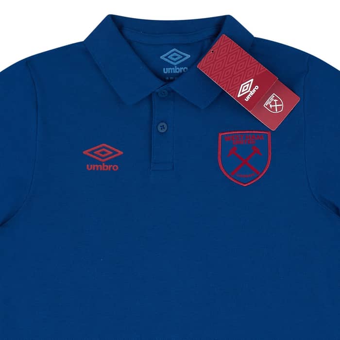 2021-22 West Ham Umbro Travel Polo (KIDS)