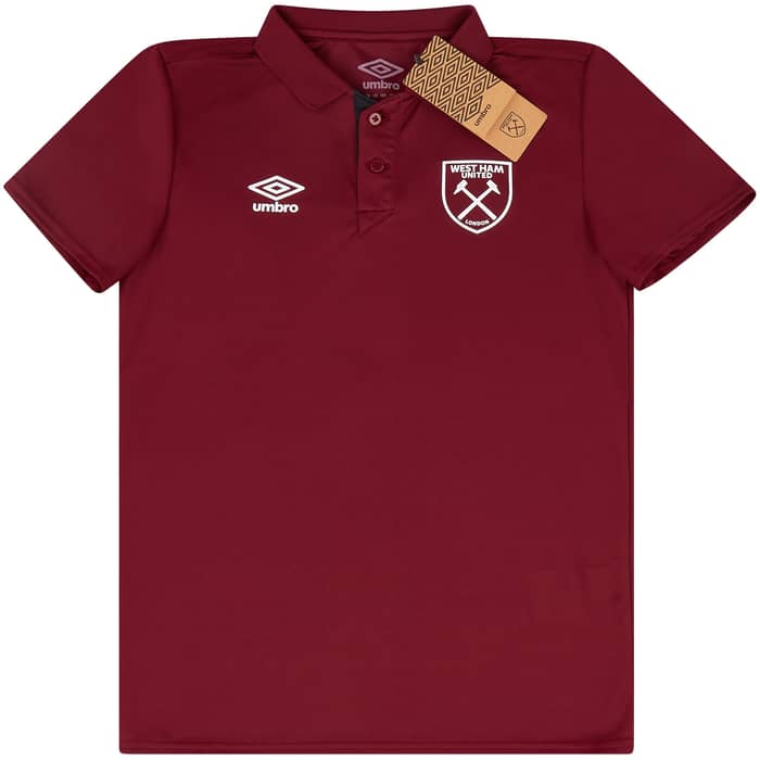 2021-22 West Ham Umbro Travel Polo (KIDS)