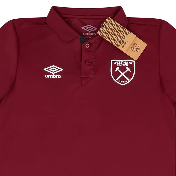 2021-22 West Ham Umbro Travel Polo (KIDS)