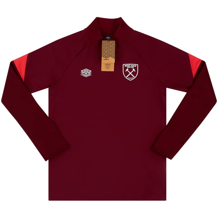 2021-22 West Ham Umbro Training Drill Top - NEW - (KIDS)