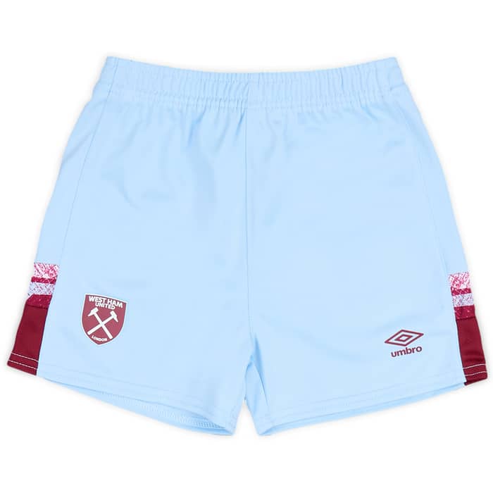 2022-23 West Ham Home Shirt & Shorts Kit (BABY)