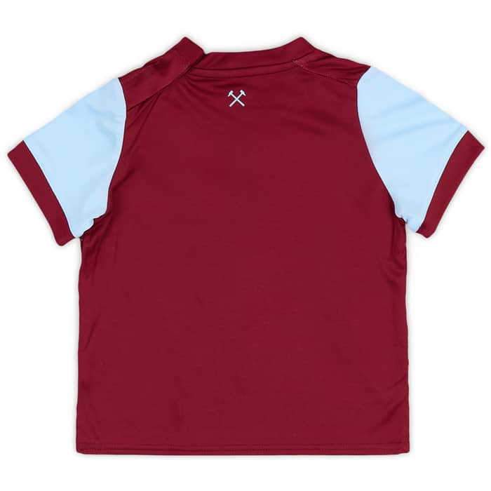 2023-24 West Ham Home Shirt & Shorts Kit (BABY)