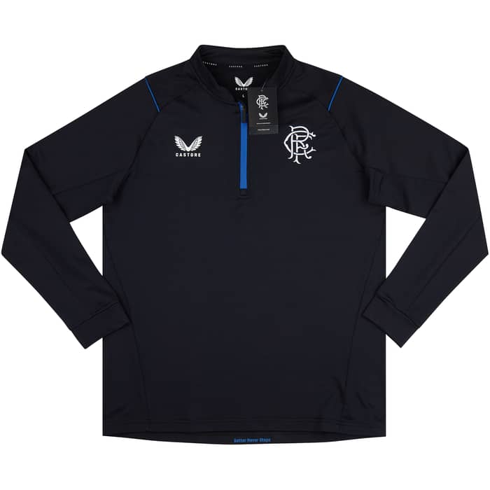 2022-23 Rangers Castore 1/4 Zip Training Top