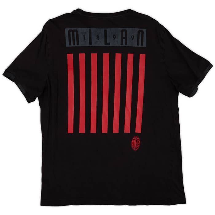 2019-20 AC Milan Puma Cotton Tee - 5/10 - (L)