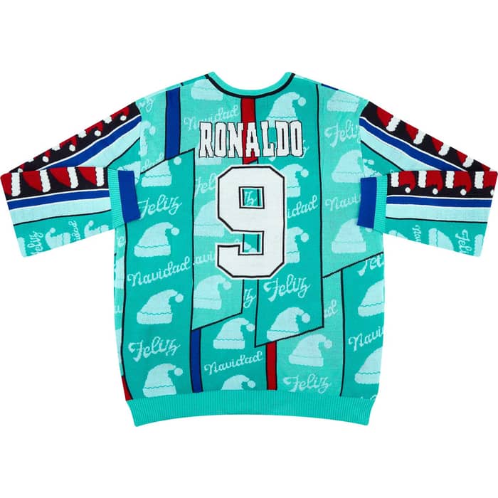 Ronaldo #9 Feliz Navidad Christmas Jumper