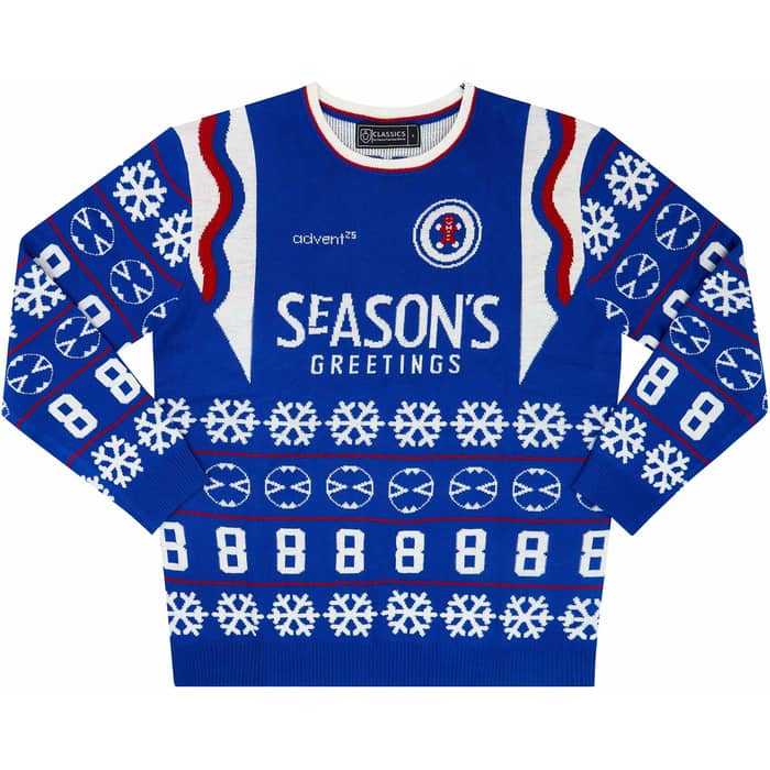 Gascoigne #8 Season's Greetings Christmas Jumper