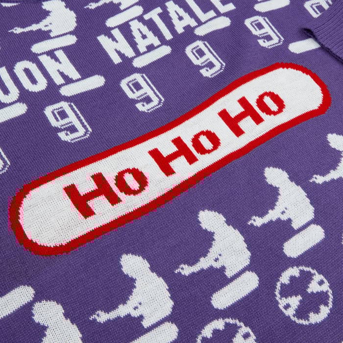 1999-00 Fiorentina Batistuta #9 Christmas Jumper (Oversized fit)