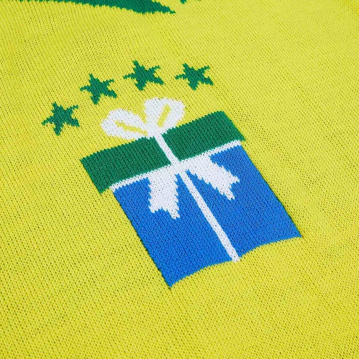 Brazil Ronaldo #9 2002 Christmas Jumper