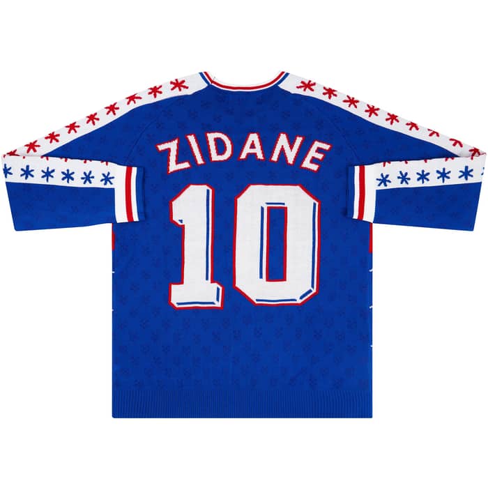France Zidane #10 Noël Christmas Jumper