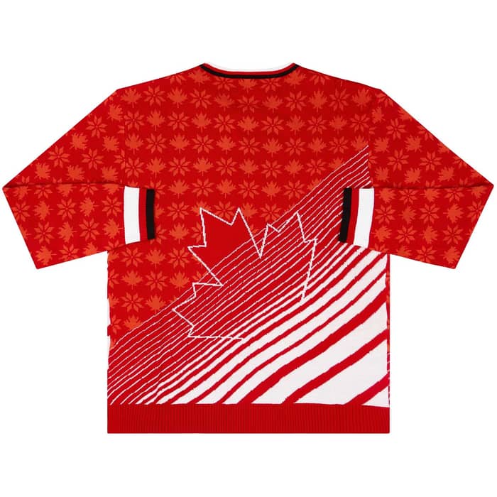 Canada Santa Christmas Jumper
