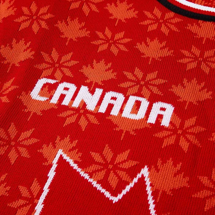Canada Santa Christmas Jumper