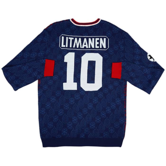 Litmanen #10 Kerst-Krans Christmas Jumper