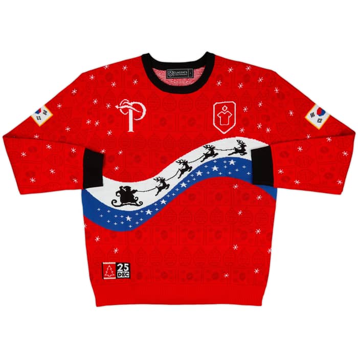 South Korea #24 Over The Pitch Christmas Jumper