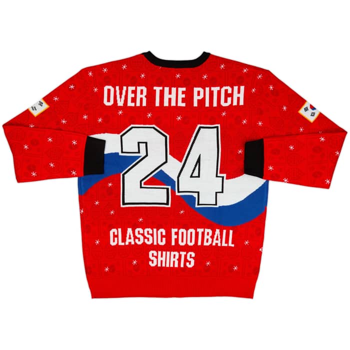 South Korea #24 Over The Pitch Christmas Jumper