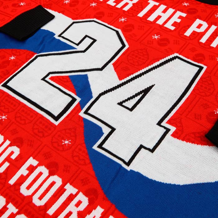 South Korea #24 Over The Pitch Christmas Jumper