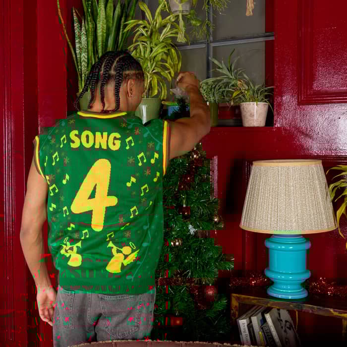 Song #4 Sleeveless Christmas Jumper
