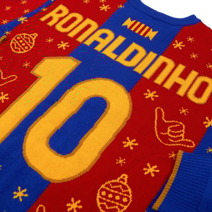 Ronaldinho #10 Estrella Christmas Jumper