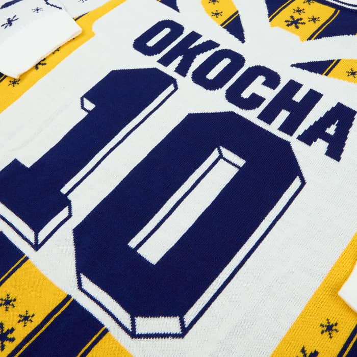 Okocha #10 Mutlu Noeller Christmas Jumper