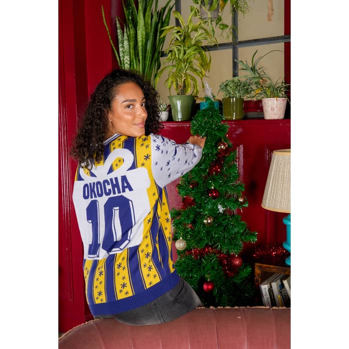 Okocha #10 Mutlu Noeller Christmas Jumper