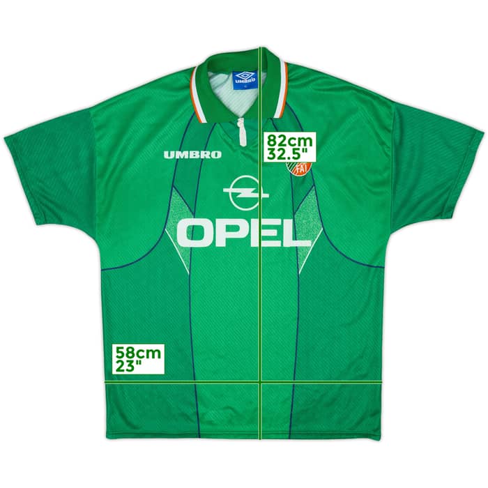 1994-95 Ireland Home Shirt - 8/10 - (XL)