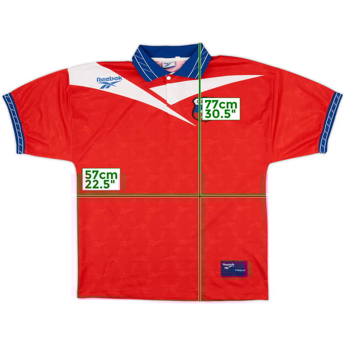 1997-99 Chile Home Shirt - 9/10 - (L)